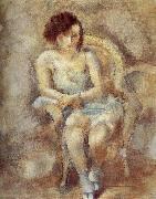 Jules Pascin Younger Gril Germany oil painting artist